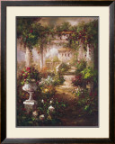 Flowering Trellis Print by Andino 