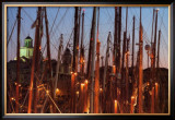 Harbour at Night Prints by Carlo Borlenghi