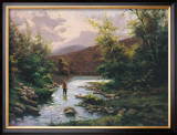 Fisherman Poster by Salvador Caballero
