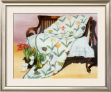 Tulip Quilt Art by Raenell Doyle