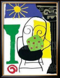 Capri Chair Art by Muriel Verger