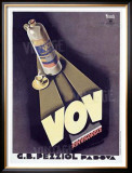 VOV Framed Giclee Print by Marcello Nizzoli