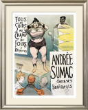Andree Sumac Framed Giclee Print by Henri Gabriel Ibels