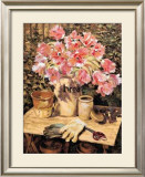 Parrot Tulips in a Bread Crock Prints by Maureen Jordan