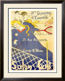 Salon des Cent Framed Giclee Print by Lobel 