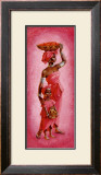 Woman with Basket I Prints by Wolfgang Otto