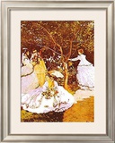 Femmes Dans un Jardin Prints by Claude Monet