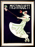 Mistinguett Framed Giclee Print by Georges Kugelmann Benda