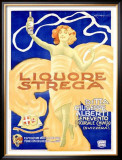 Liquore Strega Framed Giclee Print by Alberto Chappuis