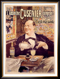 Absinthe Cusenier Framed Giclee Print by Francisco Tamagno