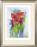 Red Tulips Posters by Witka Kova