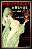 Moulin Rouge Framed Giclee Print by Gabriel Deluc
