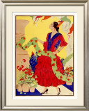 Red Dancer Framed Giclee Print