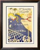 Salon des Cent Framed Giclee Print by Lobel 
