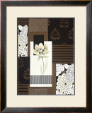 Chocolate Magnolia I Print by Nicole Marley