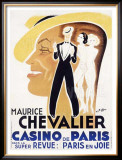 Chevalier Cas de Paris Framed Giclee Print by Charles Kiffer