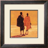 Two People From Savalon Posters by Mike Brown