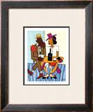 Cafe Art by William H. Johnson
