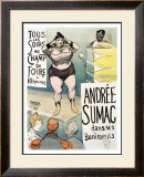 Andree Sumac Framed Giclee Print by Henri Gabriel Ibels