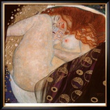 Danae Art by Gustav Klimt