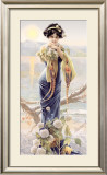 Gasper Camps Evening Hydrangea Framed Giclee Print by Gaspar Camps