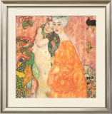 Freunddinnen Prints by Gustav Klimt