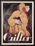 Cailler Chocolat Framed Giclee Print by Charles Loupot