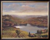 Vineyard View I Art by Jennie Tomao-Bragg