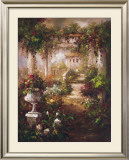 Flowering Trellis Print by Andino 
