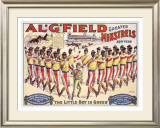 Al Field Minstrels Framed Giclee Print