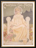 Auto Club de France Framed Giclee Print by Privat Livemont