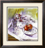 Pears and Pussy Willows Prints by Mary Whyte