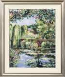 Journey to Girverny II Art by Heidi Coutu