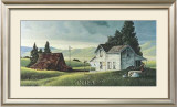 Washday in the Valley Print by R. Bradford Johnson