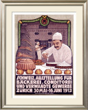 Backerei Conditorei Framed Giclee Print by R. Weiss