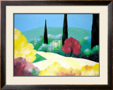 Jardin d'Automne Poster by B. Payet