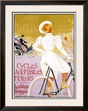 Usines Delin Framed Giclee Print by Georges Gaudy