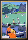 Holiday Rivers Framed Giclee Print by Henry George Gawthorn