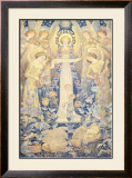 Angel Sleeping Beauty Princess Framed Giclee Print