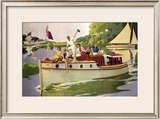 The Broads, LNER/LMS, 1937 Framed Giclee Print by Arthur C Michael