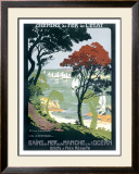 Cote d'Emeraude Framed Giclee Print
