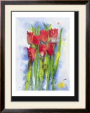 Red Tulips Posters by Witka Kova
