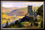 North East Dales, 1930 Framed Giclee Print by E Byatt