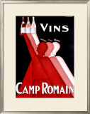Camp Romain Framed Giclee Print by L. Gadoud
