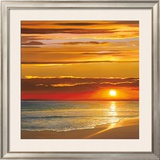 Sunset on the Sea Prints by Dan Werner