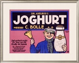 Joghurt Framed Giclee Print by J. Loe
