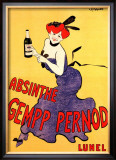 The Absinthe Gempp Pernod Framed Giclee Print by Leonetto Cappiello