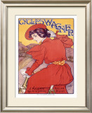 Cycles Wagner Framed Giclee Print by Georges Gaudy