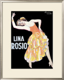 Lina Rosio Framed Giclee Print by Choppy 