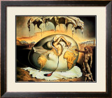 Geopoliticus Child Art by Salvador Dalí